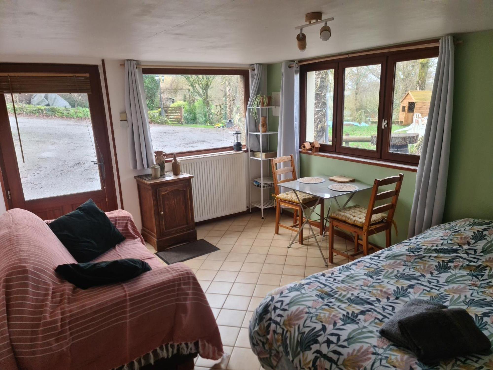 Chambre A La Ferme, Les Vergers Du Muscardin Breel エクステリア 写真