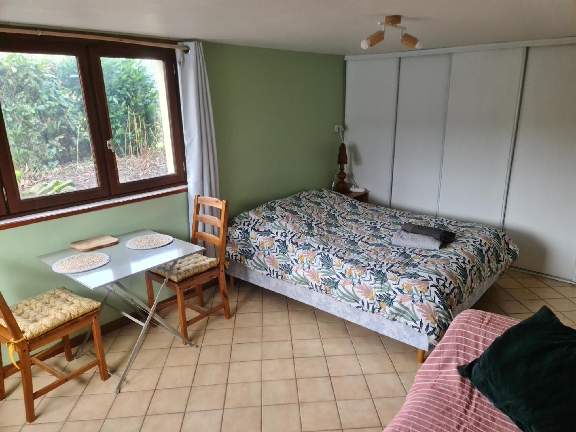 Chambre A La Ferme, Les Vergers Du Muscardin Breel エクステリア 写真